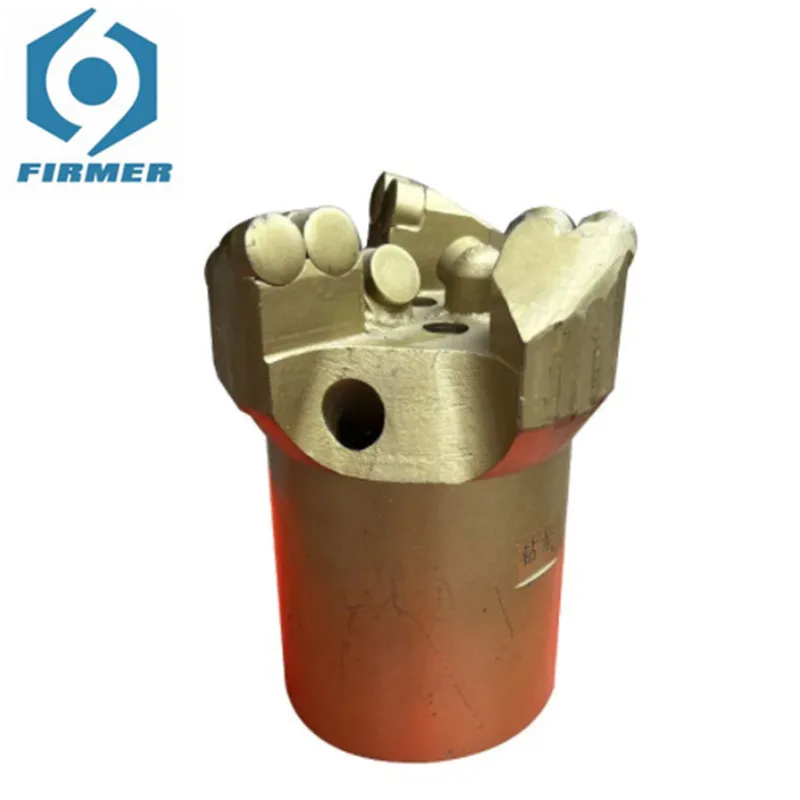 Diamond Composite Drill Bit 133mm Three-wing Concave Diamond PDC Drill Bit Geological Oil Drill Bit Well Drilling