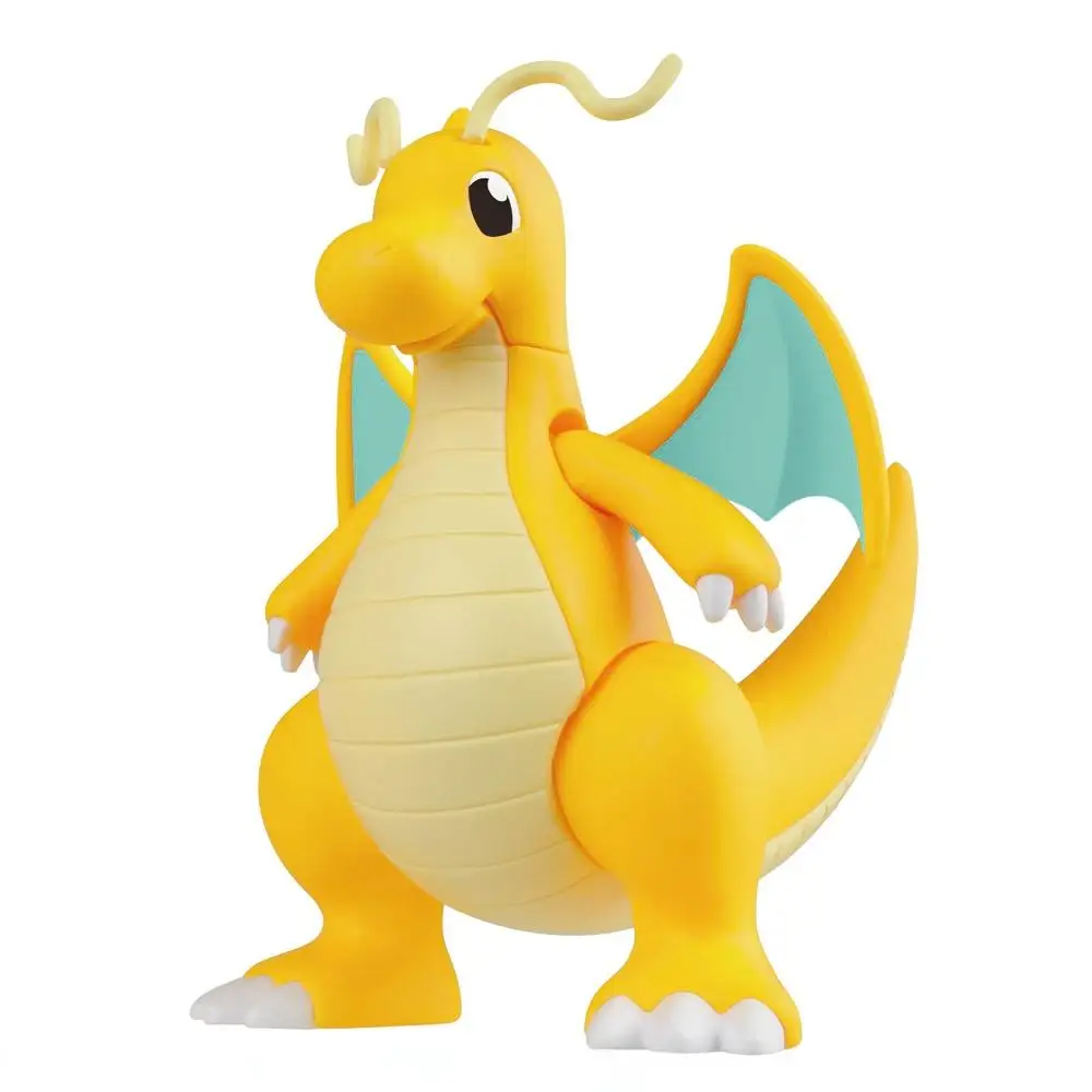 Bandai Namco Pokemon No.43 Charizard VS Dragonite Collector Action Figure Assembly Model Toys Collectible Model Ornaments