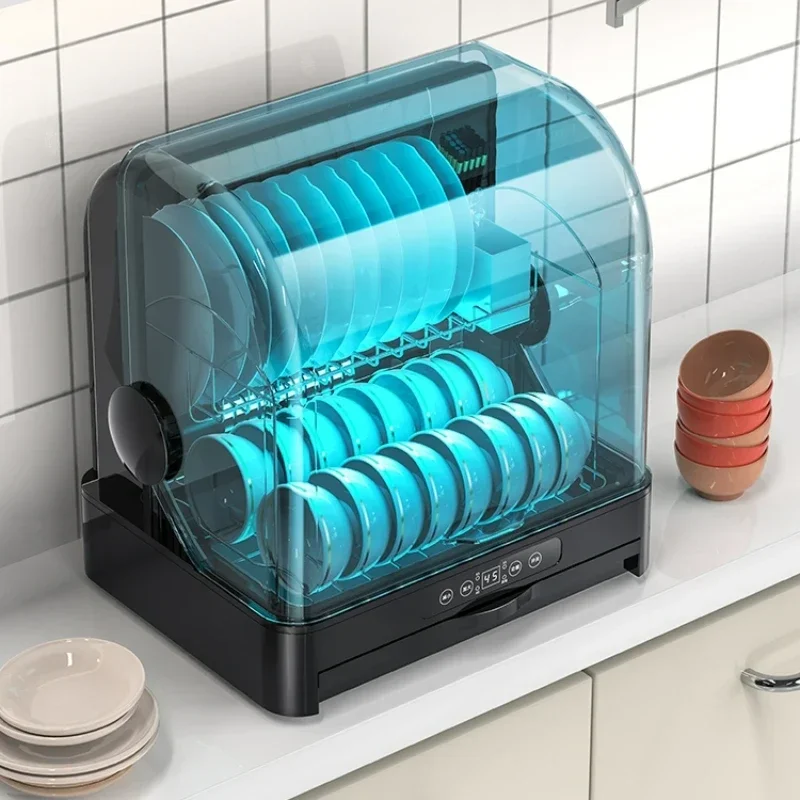 Desinfectie Kast Draagbare Ultraviolet Desktop Roestvrijstalen Servies Hoge Temperatuur Droogkast 소كبائن تعقيم