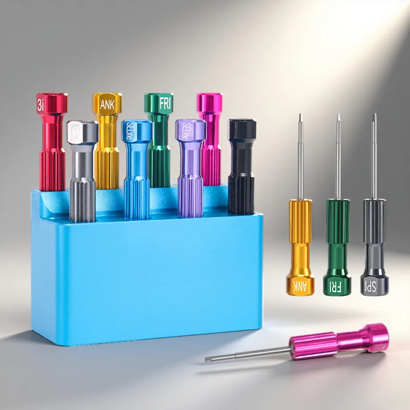 High Quality Precision Stainless Steel Dental Implant Screwdriver Set 8-Piece Tool Kit for Dentists And Dental Laboratories