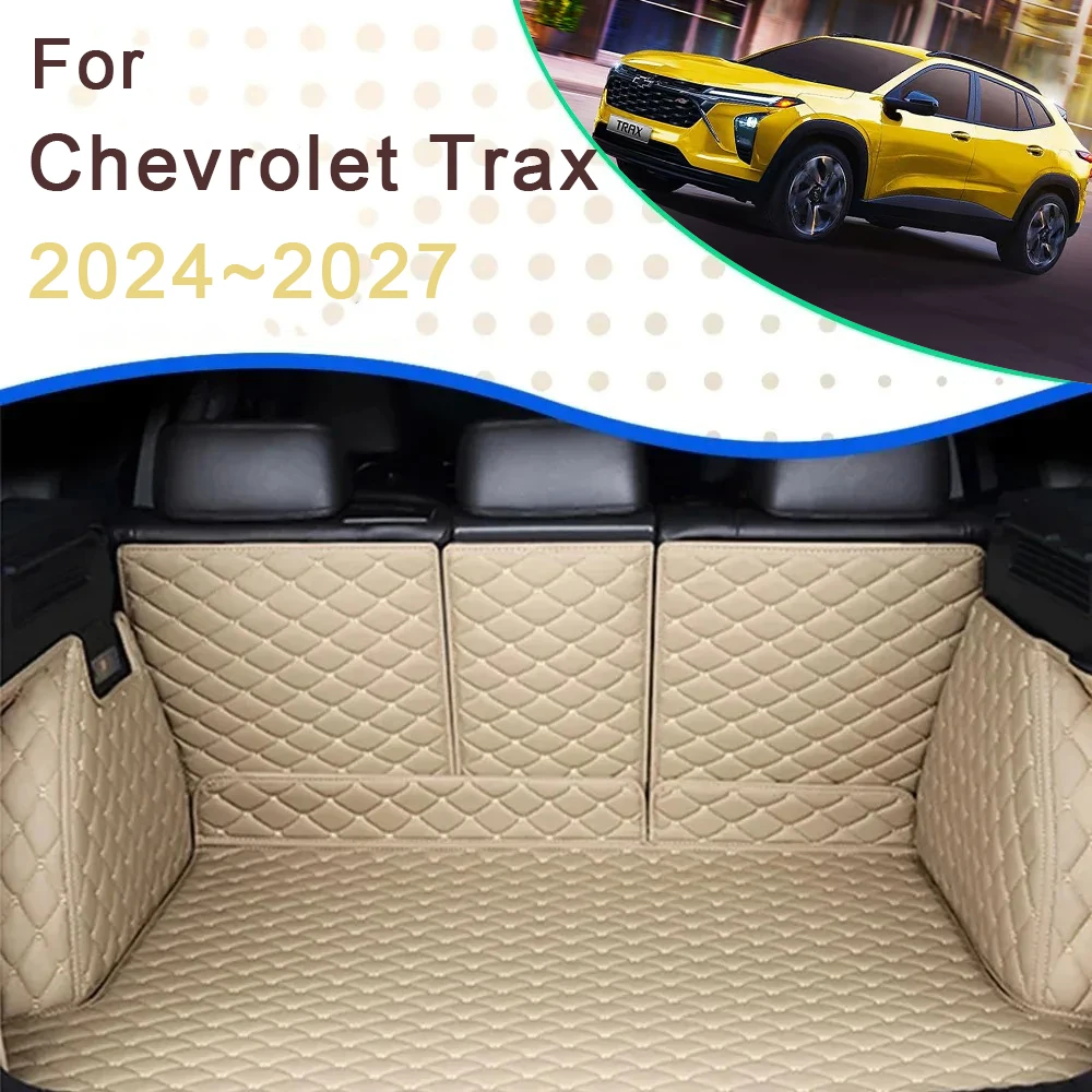 

Car Rear Trunk Mats For Chevrolet Trax Seeker 2024 2025 2026 2027 Interior Decoration Trunk Storage Pad Cargo Auto Accessories