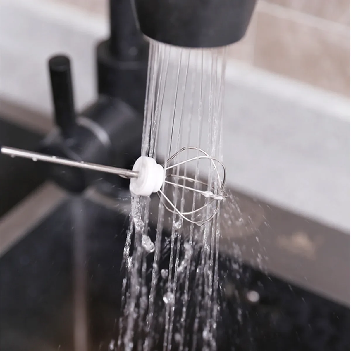 Batidora eléctrica de 3 velocidades y 2 cabezales para alimentos, batidora de mano desmontable para cocina, batidor de huevos, vegetales, soporte para alimentos de bebé