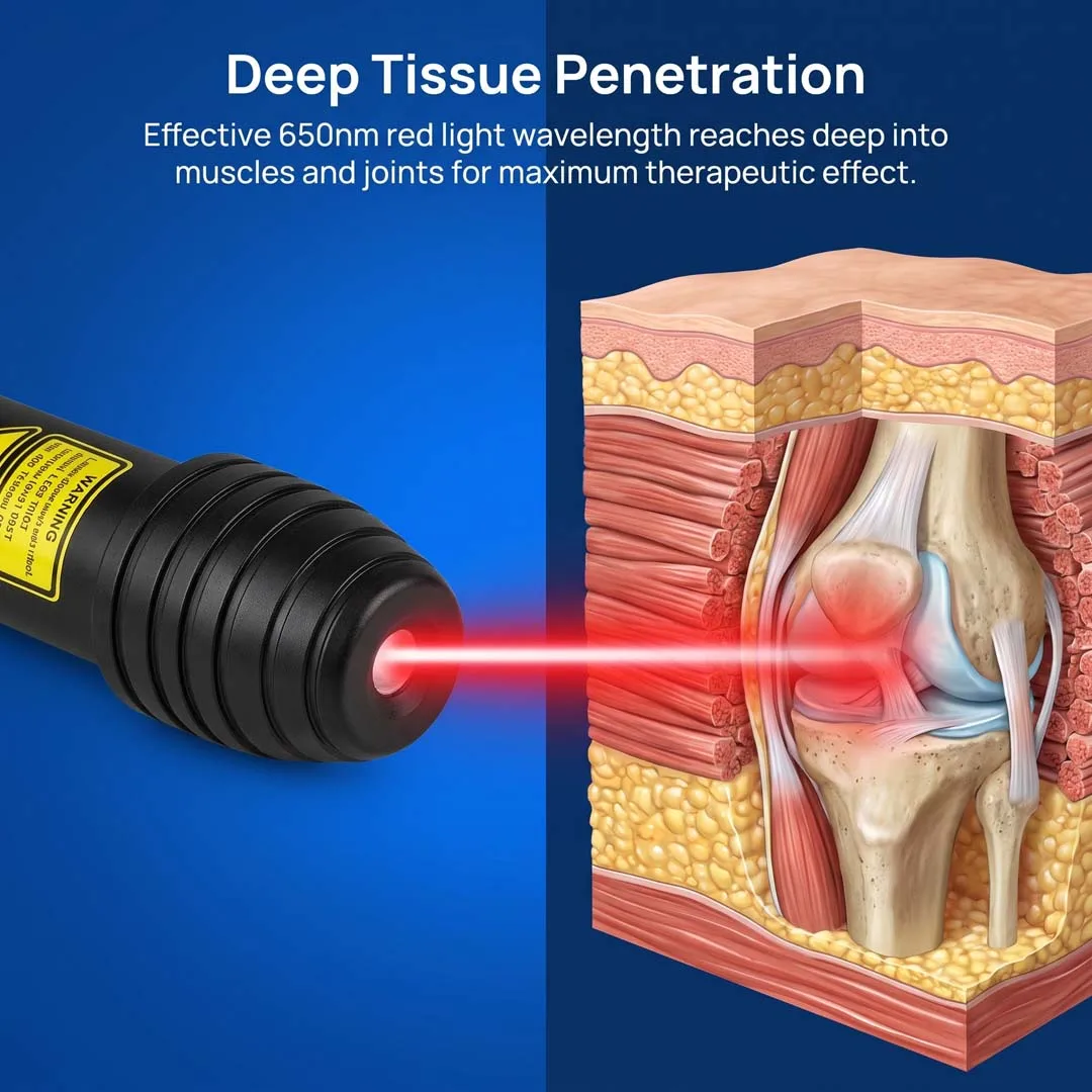 808nm 500mW Pet Medical Laser Pen 1 Diodes Animal Wound Healing Device for Dog Cat Gingivitis Osteoarthritis Pain Treatment Pro