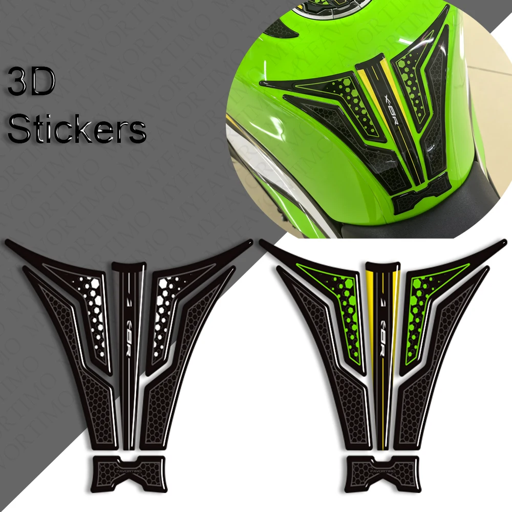 오토바이 스티커 연료 탱크 패드 그립 페어링 윈드스크린 윈드쉴드 장식 키트 가와사키 닌자 ZX-6R ZX6R ZX-6R 2024용