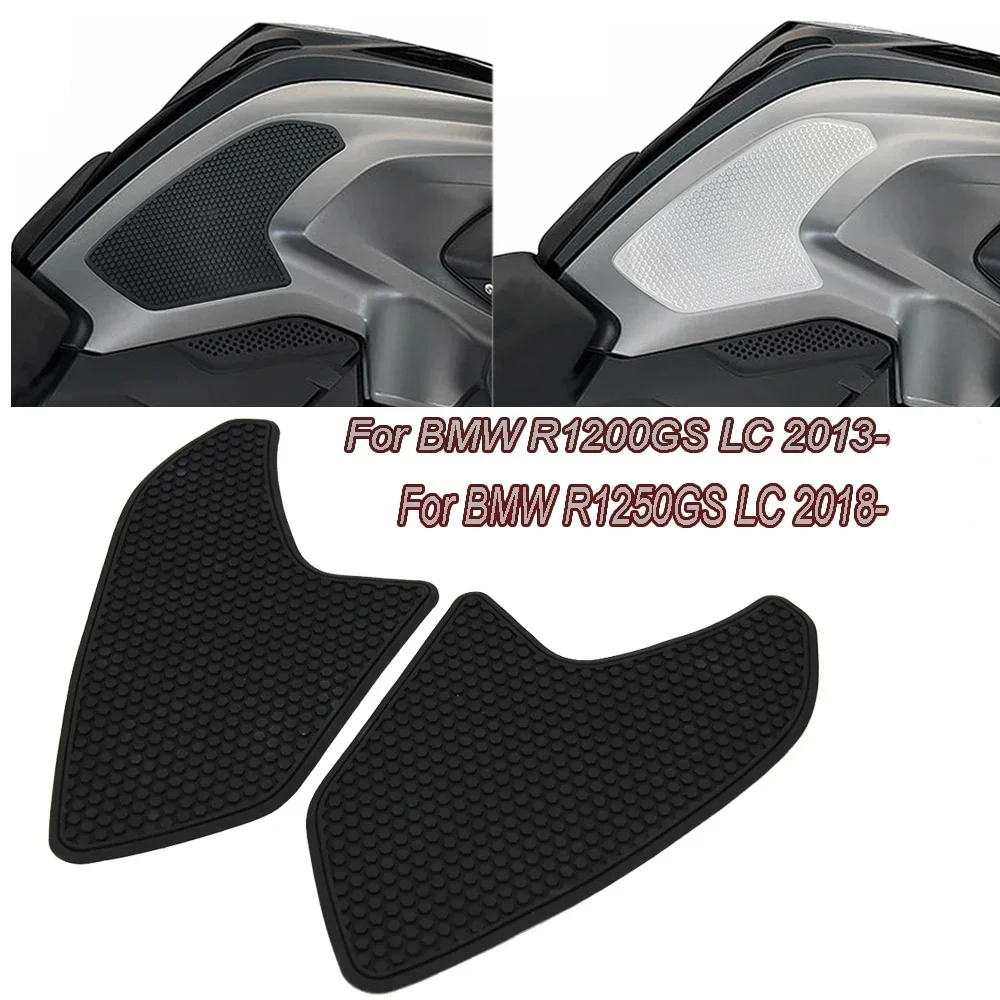 NEW Non-slip Side Fuel Tank Stickers Waterproof Pad Rubber For BMW R1200GS LC R1250GS LC R 1200 GS LC Motorcycl Accessories