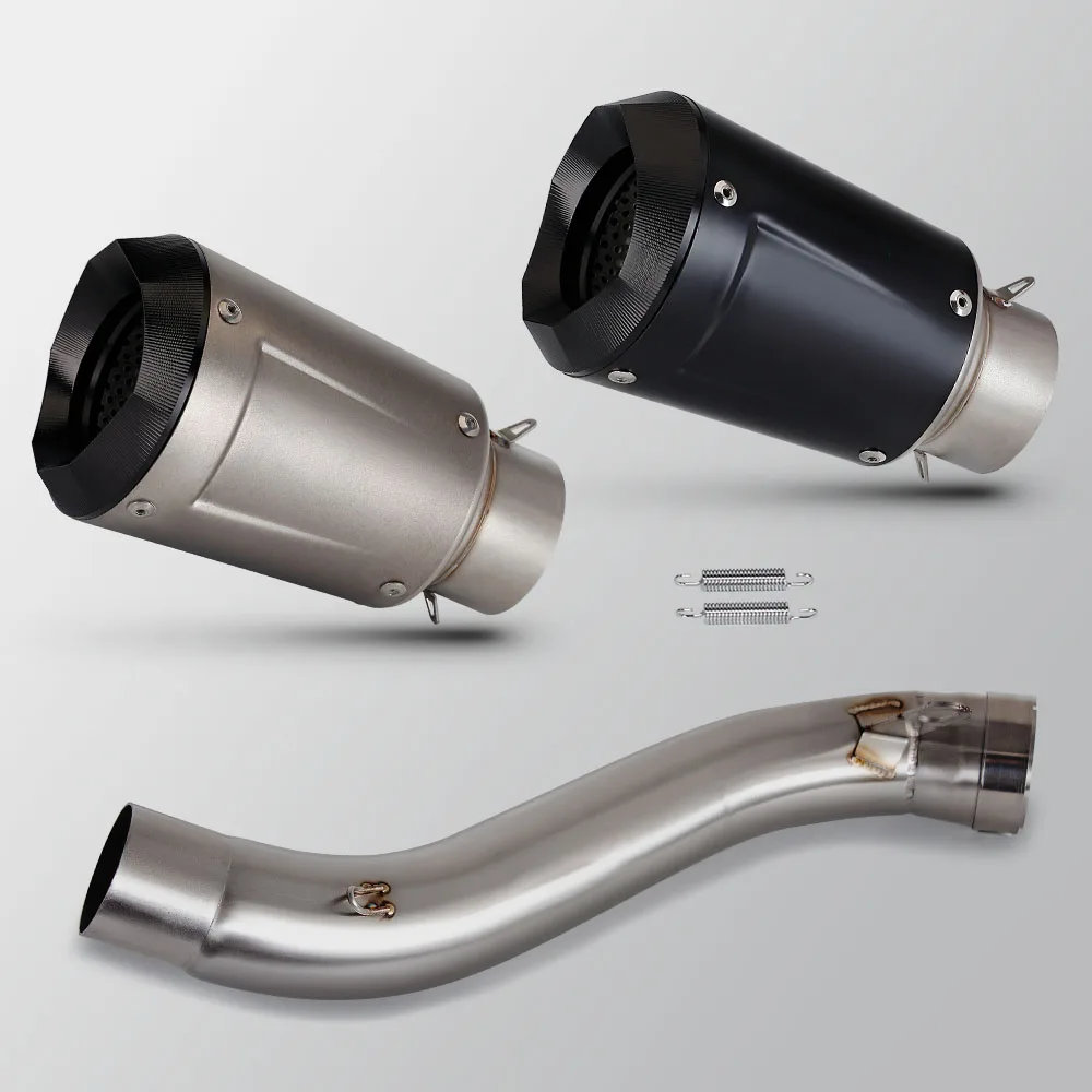 For Honda CBR650R CBR650F CB650R CB650F 2014-2025 Motorcycle Slip on Line Exhaust Muffler Connect Middle Link Adapter Pipe - Image 4