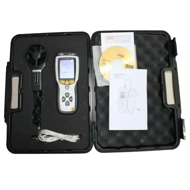DT-8894 Digital Anemometer Wind Speed & Air Flow Tester Portable Infrared Temperature Measuring Thermometer