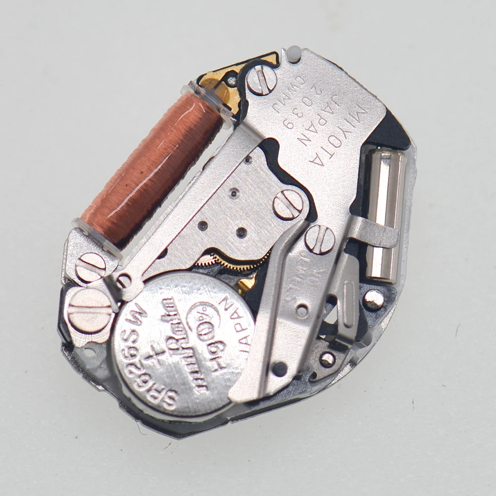 Miyota 2039 Watch Movement  Japan For High 3 Hands Quartz Watch Electronic Watch Repair Parts Replacement accessories