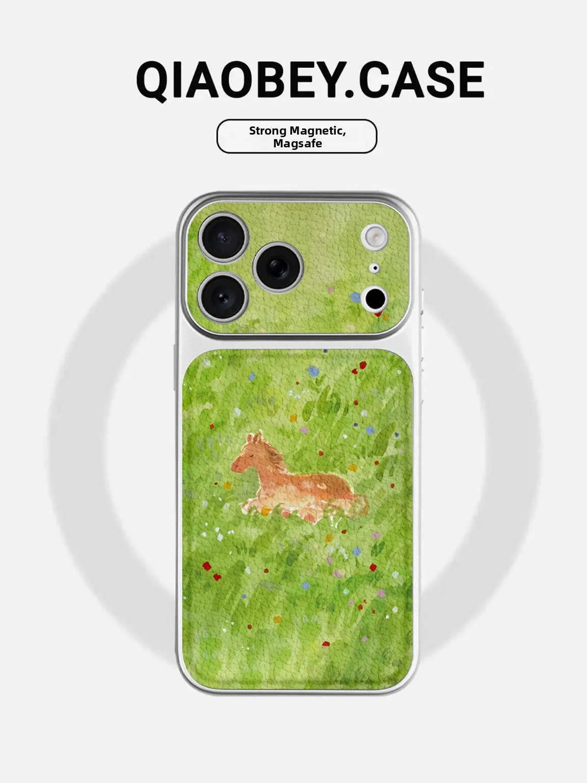 

Cute Cartoon Deer Field Phone Case for iPhone 17 Full Cover Protection High End Feel 16Pro Max 15 Lens Female Specific ...