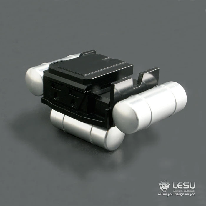 LESU Metal Air Tank Battery Box Combination For 1/14 Tractor Truck Tamiya Outdoor Toys