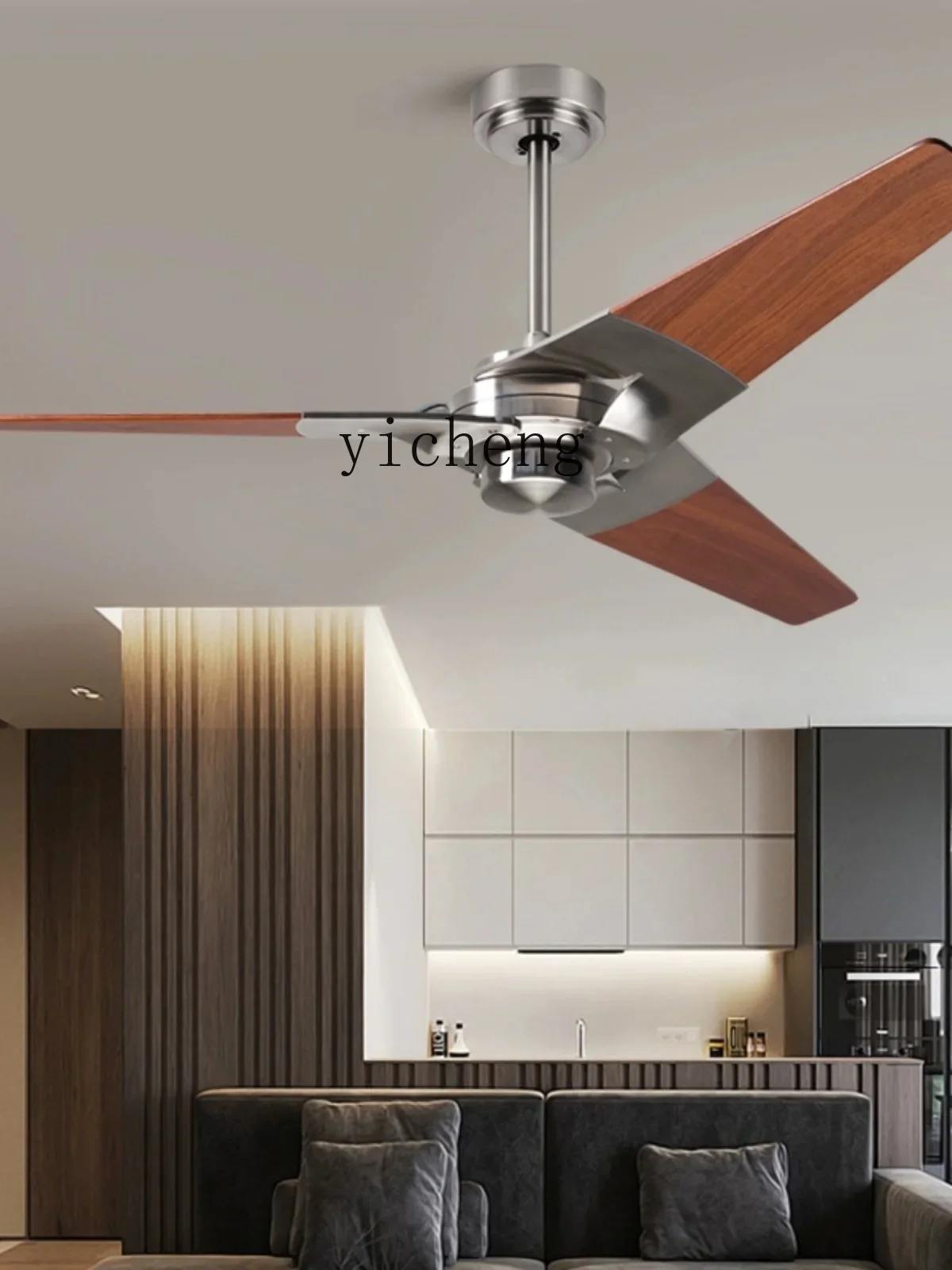 XL Home Living Room Dining Room American Fan Ceiling Fan Bedroom Wind Industrial Ceiling Fan Lights