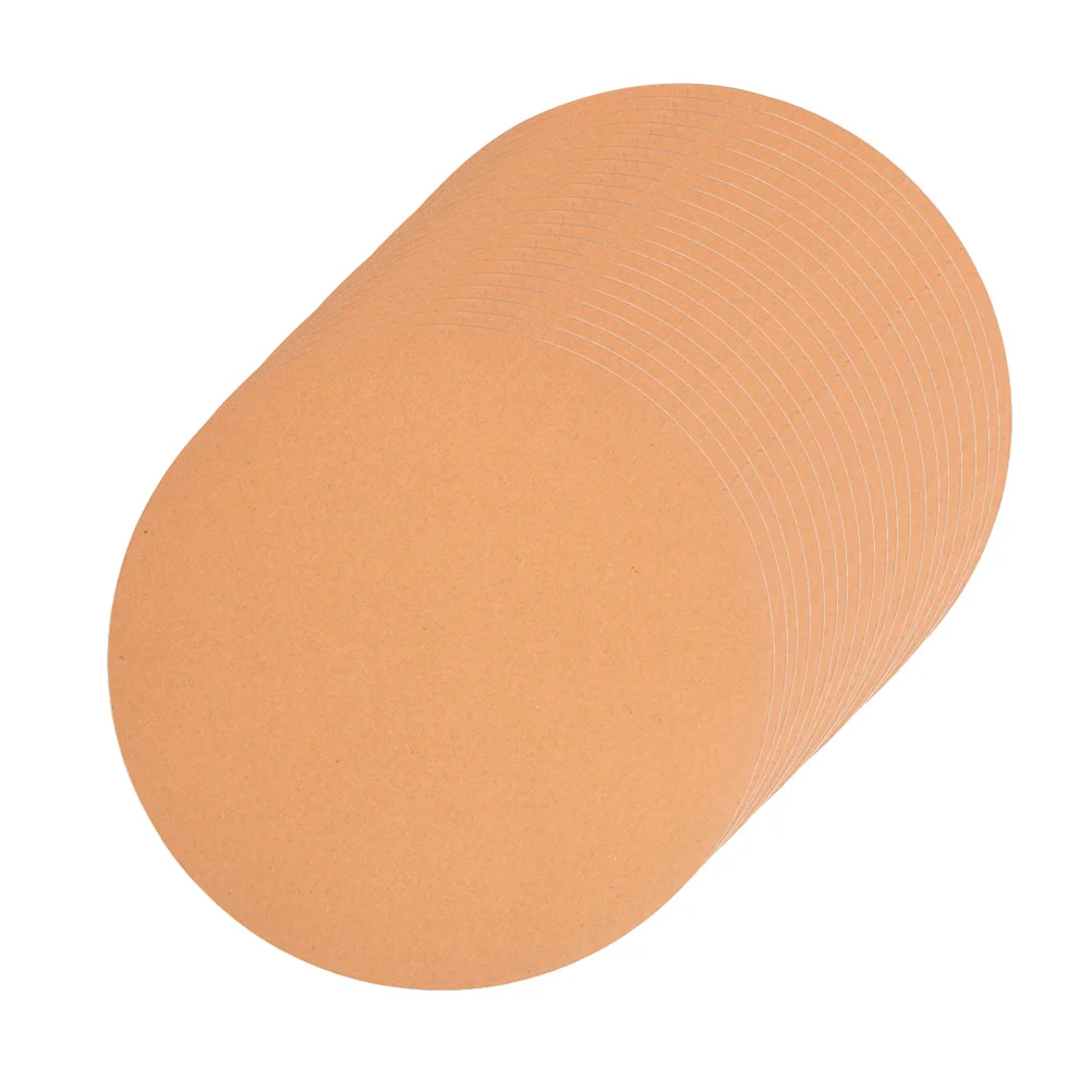 20 قطعة من الورق المقوى الدائري عالي الجودة سهل الحرف اليدوية التحول هدايا زينة عيد الميلاد وعيد الميلاد وعيد الميلاد