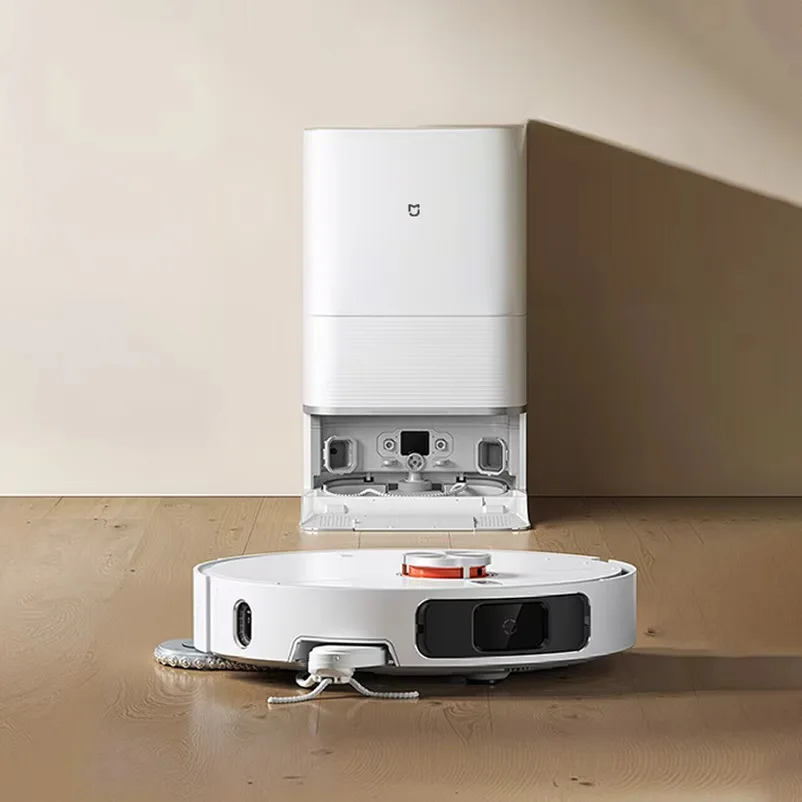 Xiaomi M40 Robotic Vacuum cleaner and Mop ,12000Pa Ultra Suction ,70℃ Hot Water Self-Cleaning,Ideal for Hardwood Floors