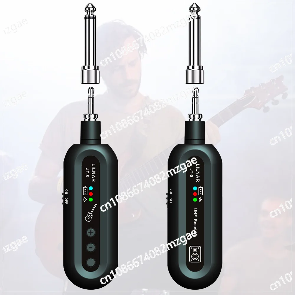 Wireless Transceiver Electric Guitar Bass Musical Instrument Transmitter Receiver Electric Blowpipe Audio UHF Live Transmission