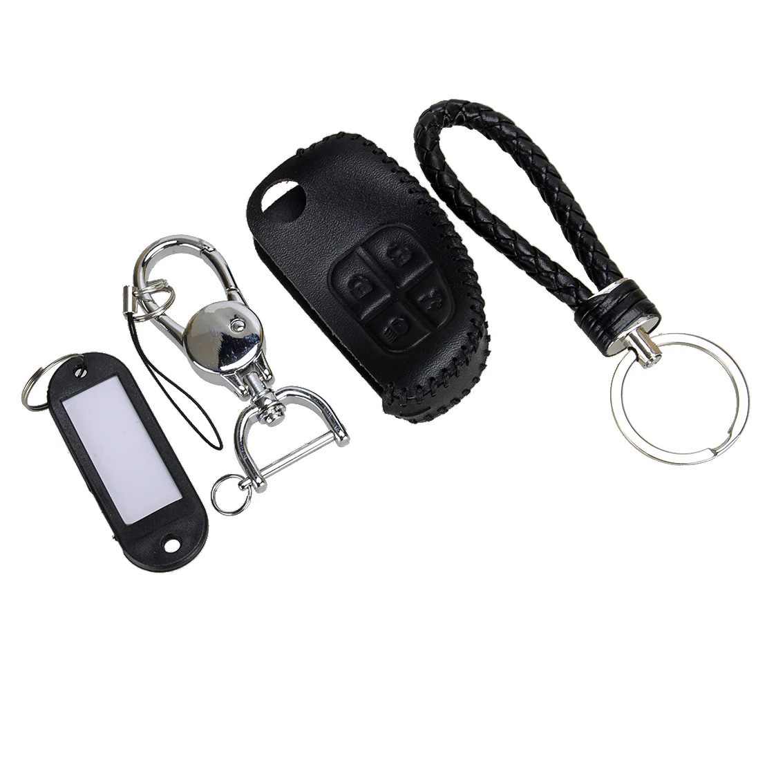Remote Flip Car Key Fob Case Cover Fit for Jaguar X-Type S-Type XJ8 XJR 2008 2007 2006 2005 2004