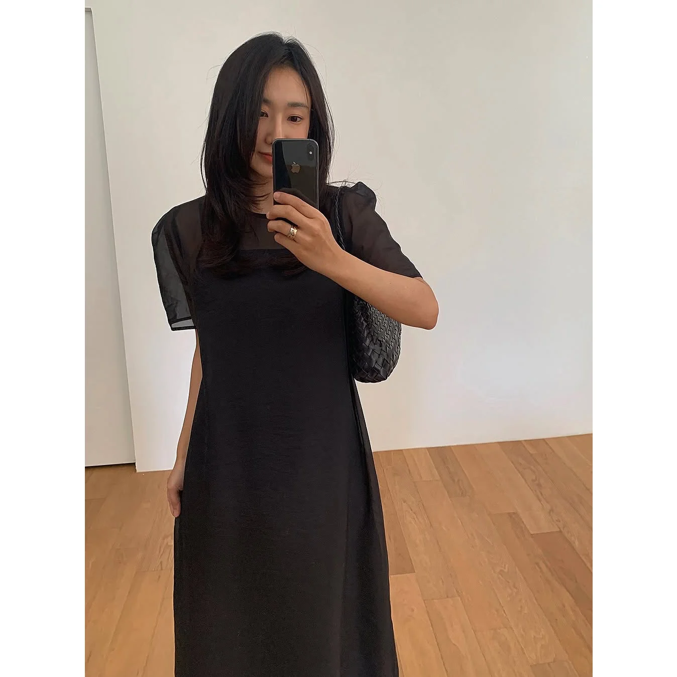 Dongda Gate rond Ne ort Sve Me sangle Dr Ele été nouveauté femme Dr fibre de Polyester 00%