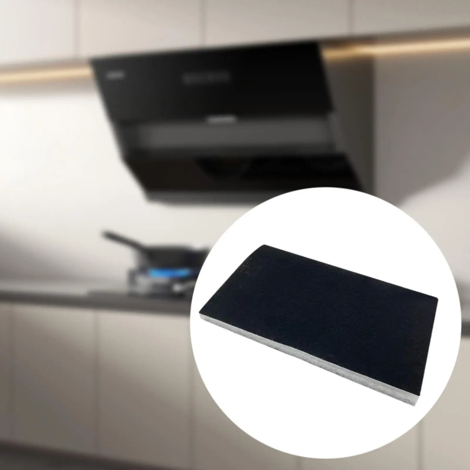 فلتر قطني لغطاء الطباخ سهل التركيب، فلتر غطاء عادم بديل لـ