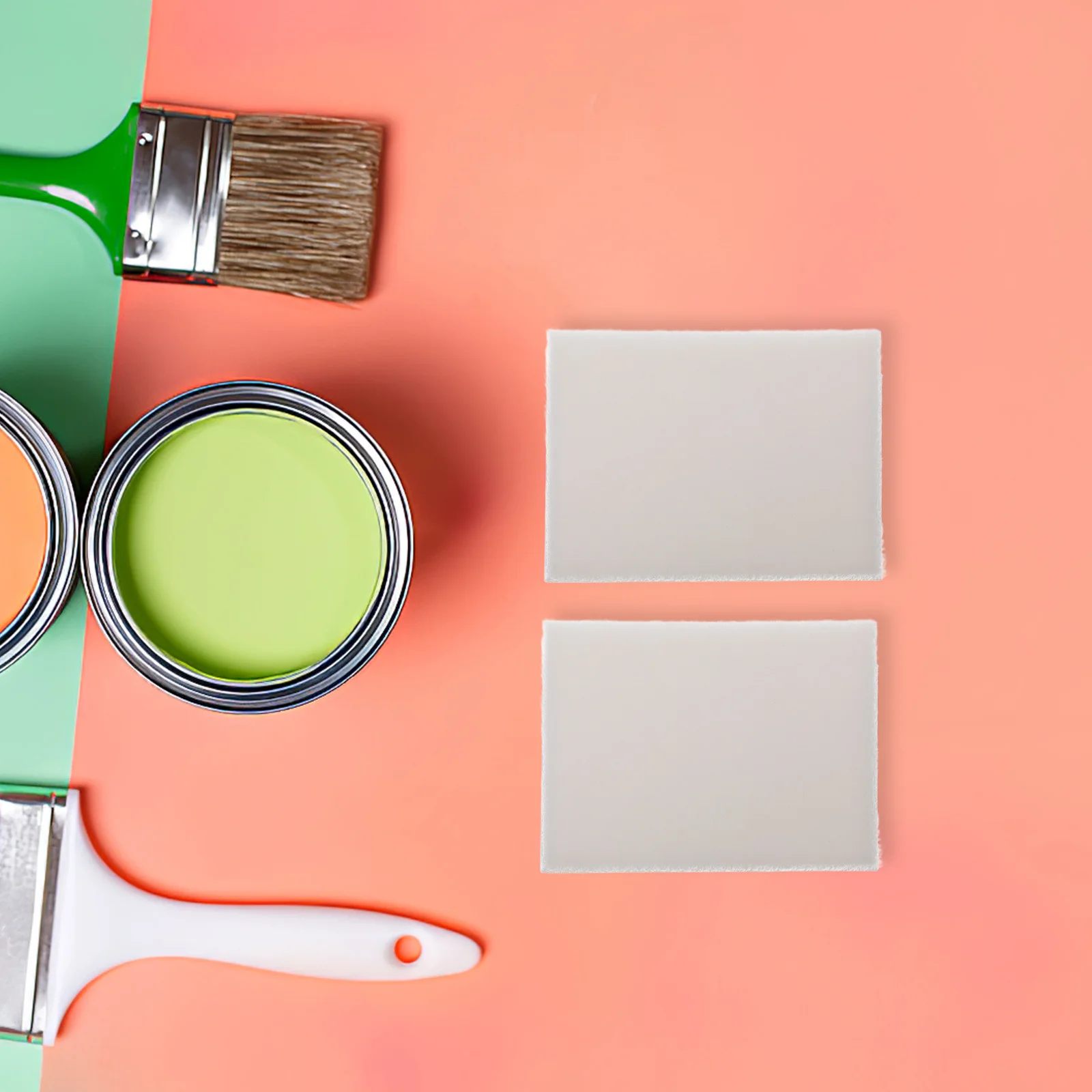 

2Pcs Edge Painting Tool Pads Replaceable Design Efficient Wall Paint Pad Applicator Refills Paint Pads for Walls