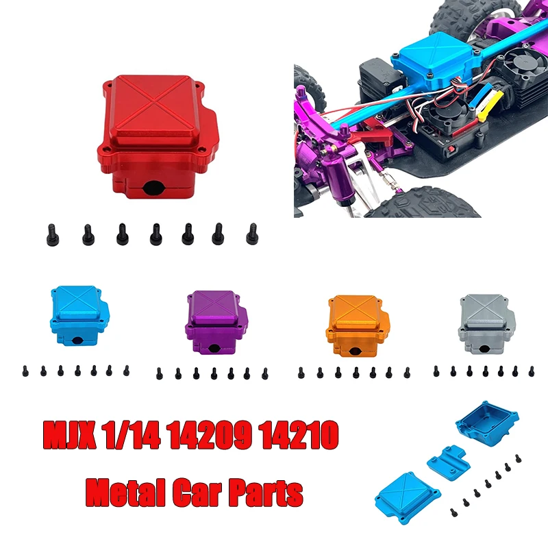 

MJX 1/14 14209 14210 RC Remote Control Car Parts Metal Upgrade ESC Receiver Box