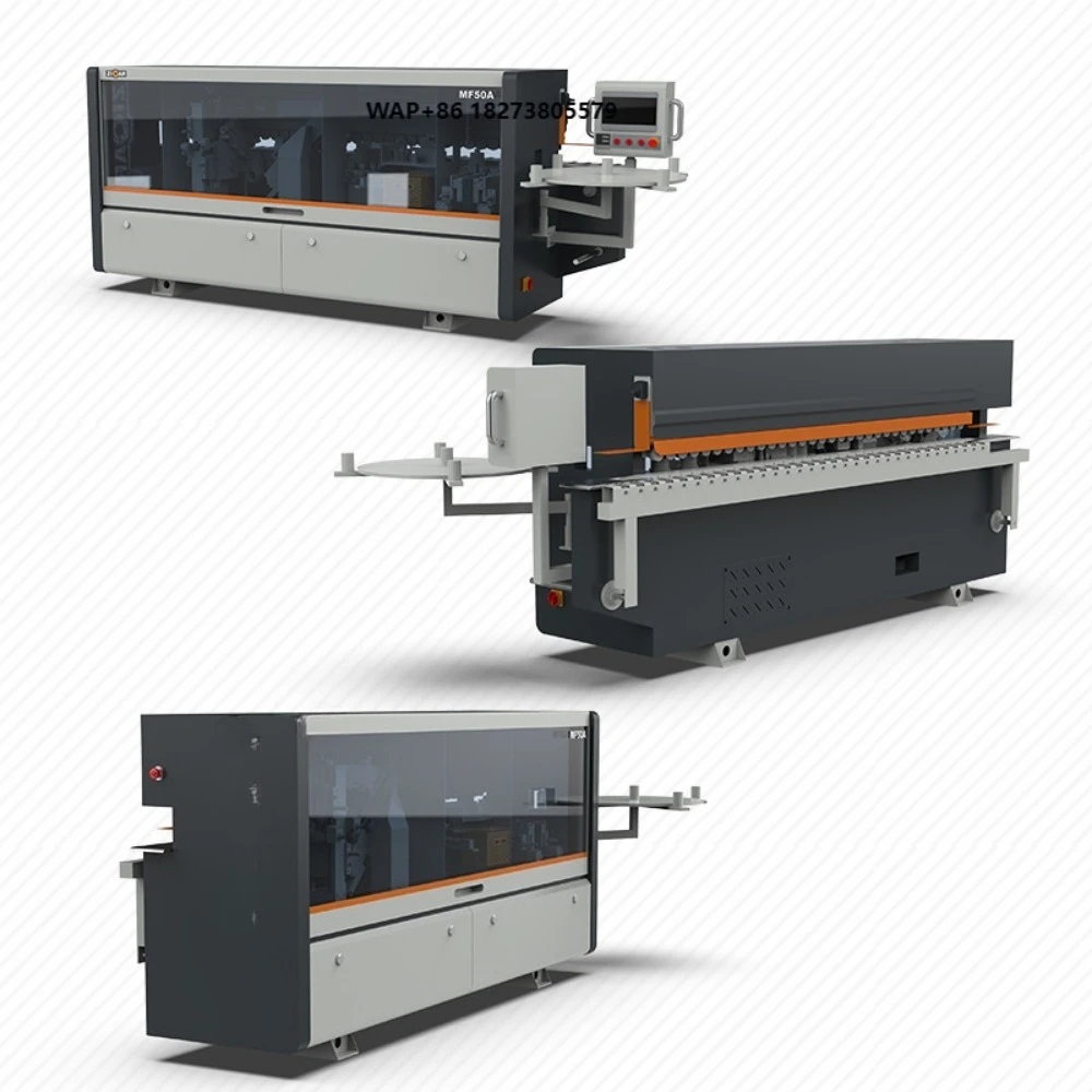 ZICAR Woodworking Wood  PVC MDF Melamine Door Edge Bander Edge Banding Machine for Woodworking