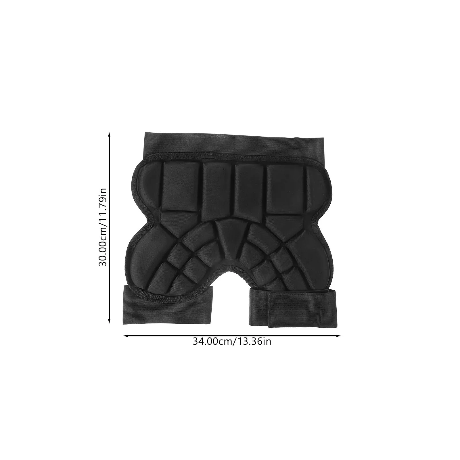 يوفر حماية الورك للتزلج على الورك خفيفة الوزن ومرنة بتغطية كاملة للمعدات الرياضية النشطة