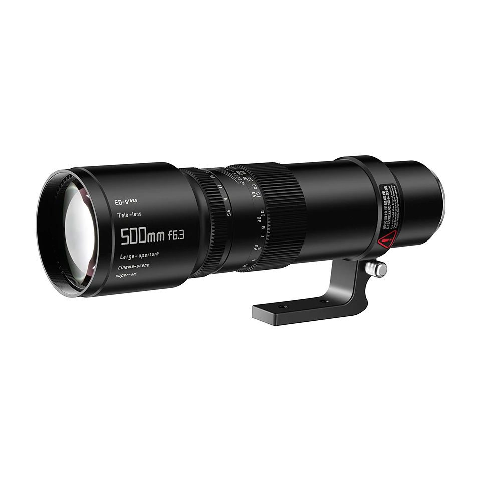 TTArtisan 500mm F6.3 Full Frame Large Aperture Telephoto Lens for Camera Photography with Sony E GFX Z F Canon EF RF L Mount