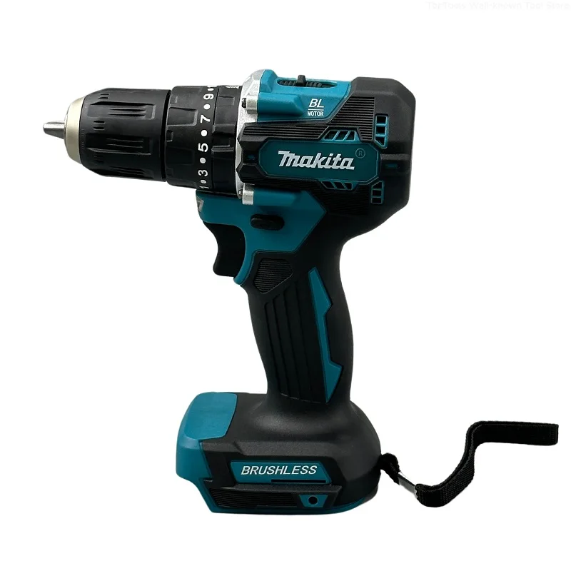 ブラシレス電動ドリル,18V,インパクトドリル,チームパワーツール,装飾,バッテリーMakita-DDF487