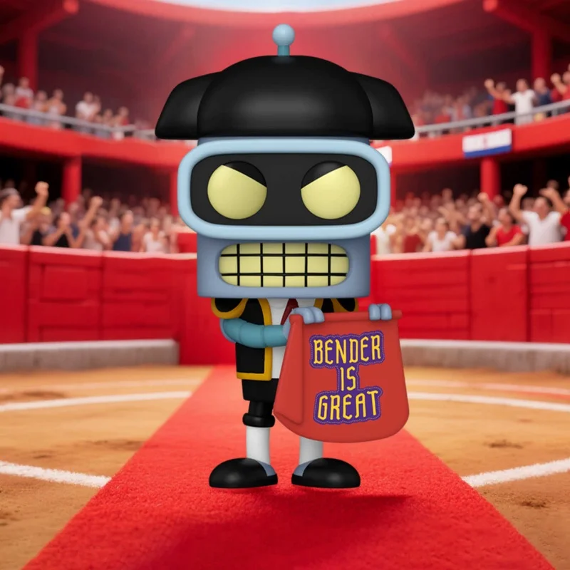 Funkopop Futurama Zapp Brannigan Turanga Leela Matador Bender Action Doll Model 1756 1758 1759 مجموعة دمى منحوتة من الفينيل