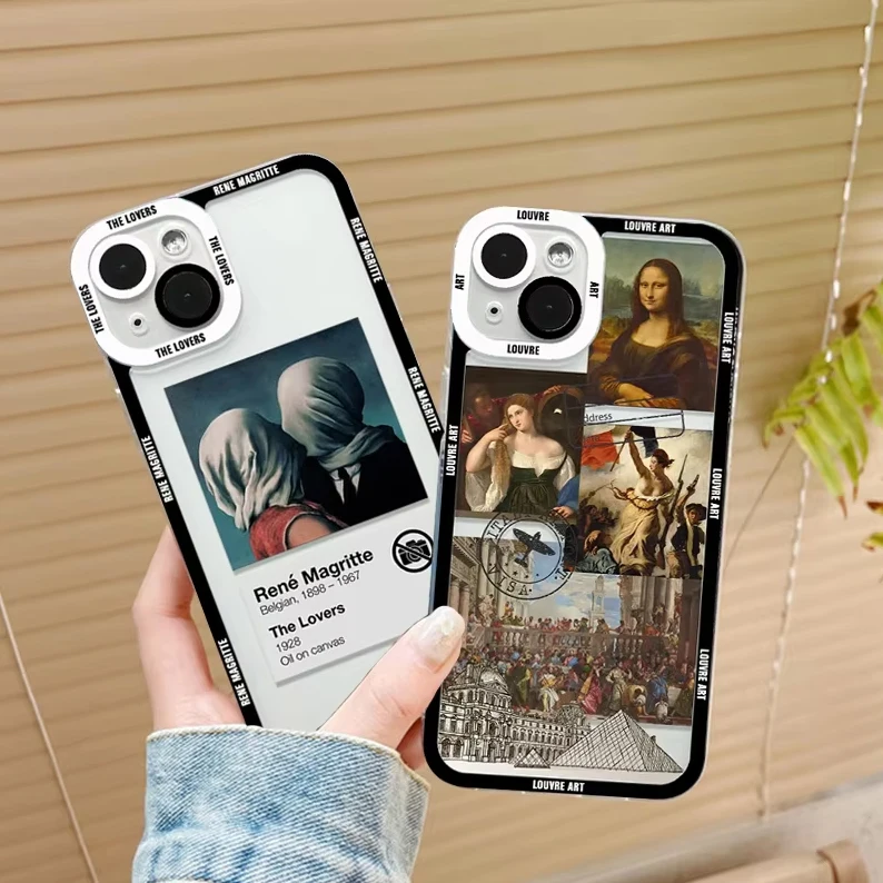 Aesthetic David Mona Lisa Soft Silicone Phone Case for Redmi 7 7A 8 8A 9 9A 9C 9T 10A 10C 10 K40 Pro Note 9S 11S 4G 11