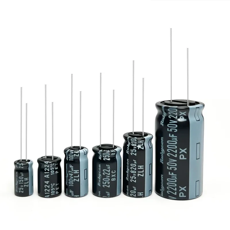 

Оригинальный электролитический конденсатор Ruby, 5 шт., 1UF-6800UF, 35V, 50V, 63V, высококачественный электронный компонент для ремонта или сборки схем
