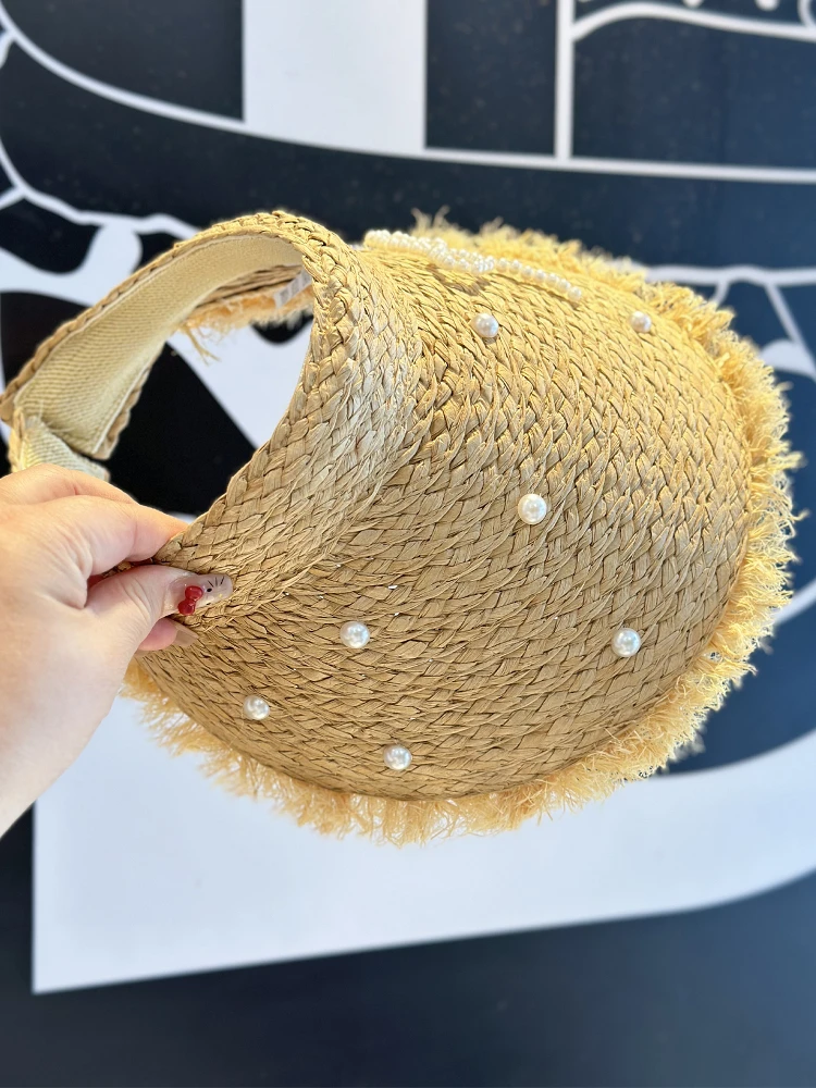 chapeu-de-praia-f-e-com-laco-de-perola-e-topo-vazio-para-primavera-e-verao-2025