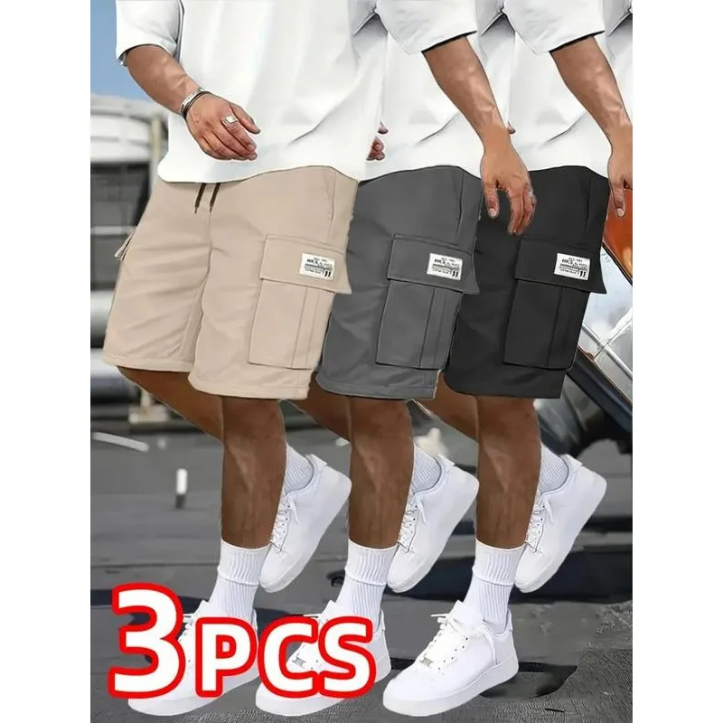 

Шорты-карго с множеством карманов W 41015 Мужские короткие брюки с множеством карманов Зимний сезон Другие материалы 100% оригинал