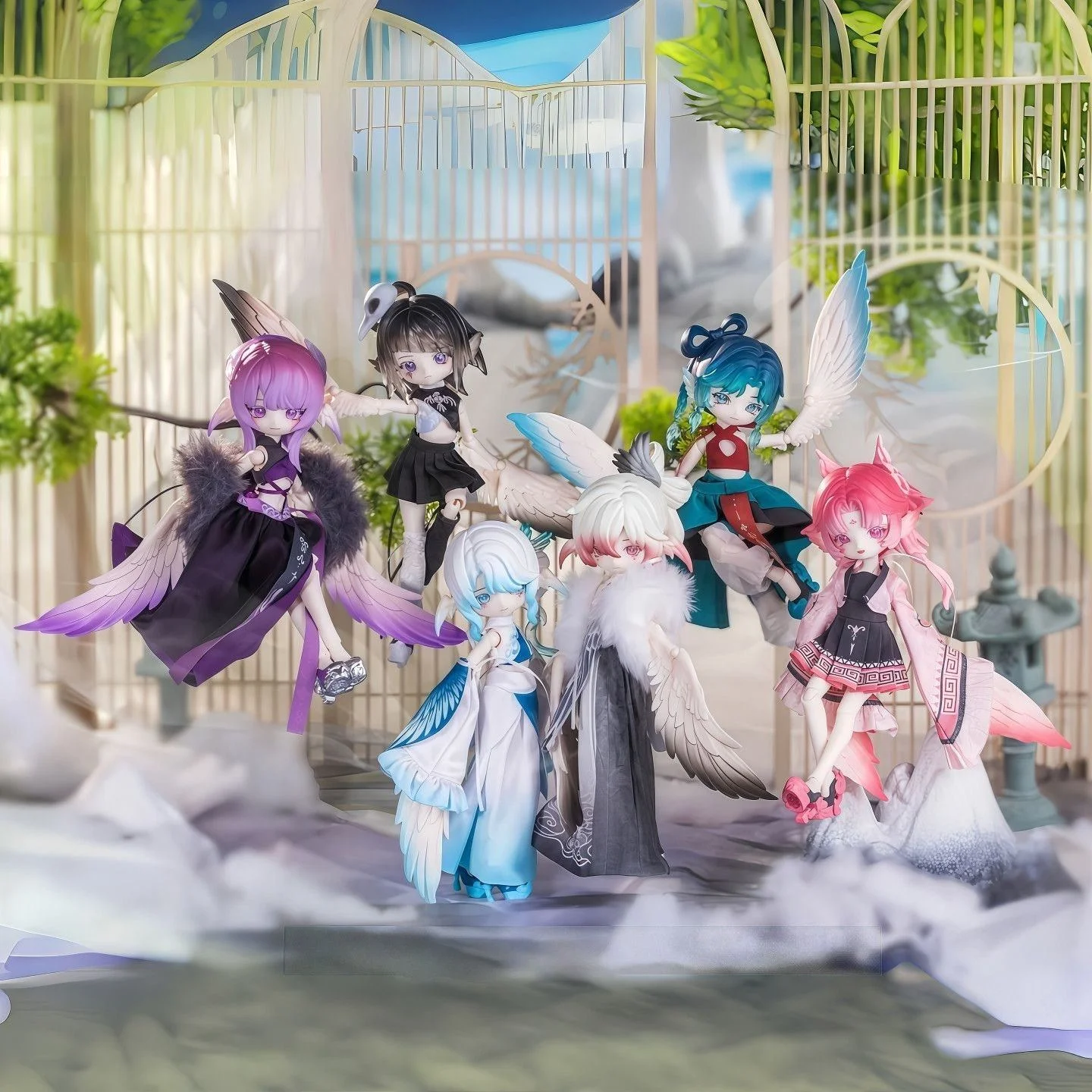 

New Genuine Penny'S Box Luluya Cloud Feather Pavilion Series Bjd Action Doll Blind Box Collectible Figurine Girls Toy Gift