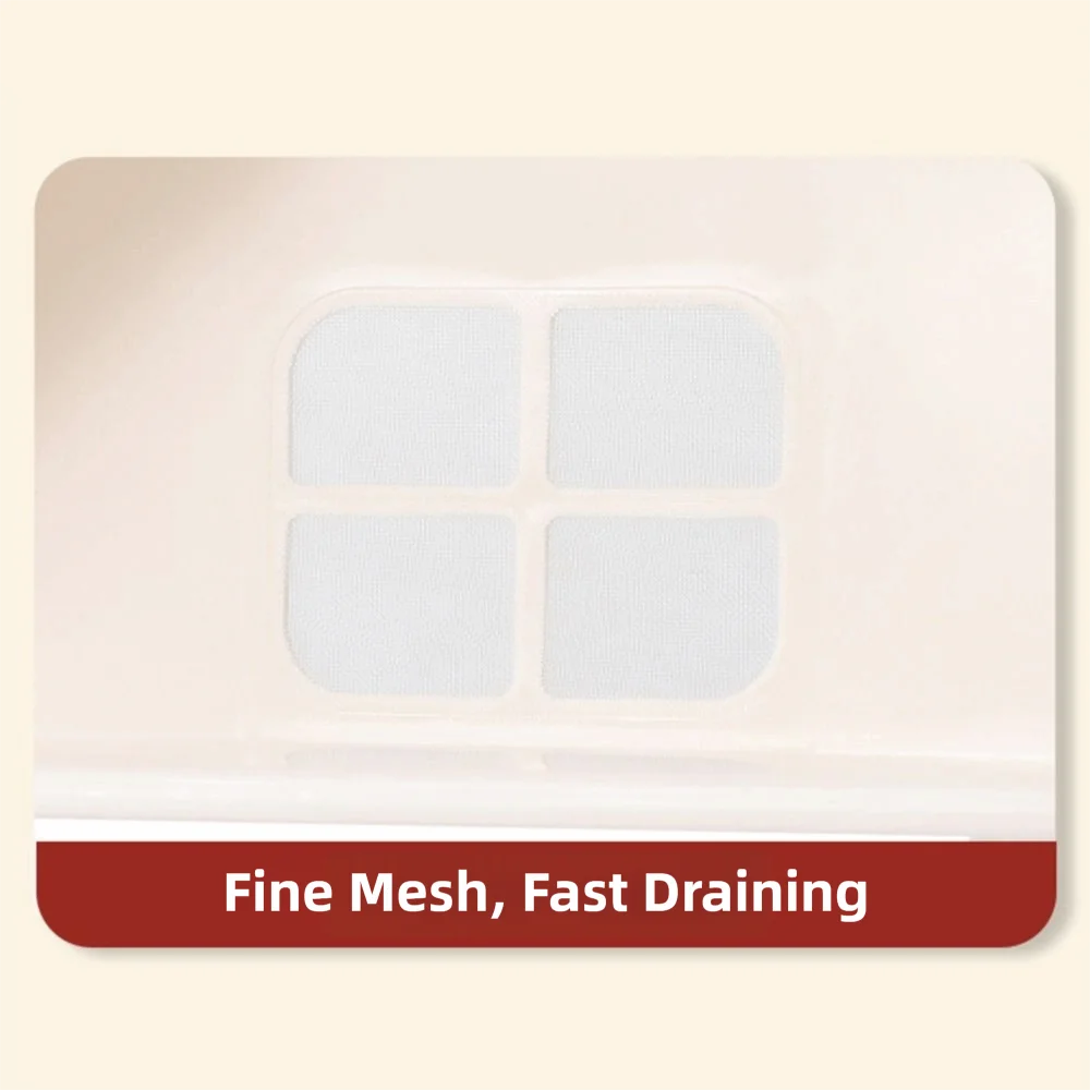 Triangle shaped Faucet Drainage Basket Compact Quickly Drain Kitchen Garbage Filter Convenient Self-Cleaning
