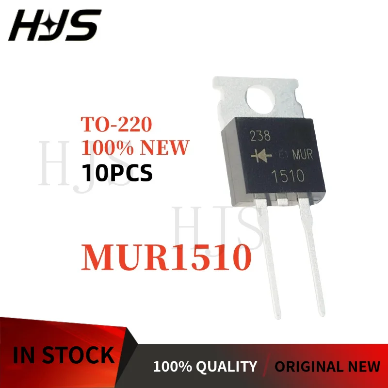 10PCS 100% Brand New and Quality MUR860 MUR1510 MUR1520 MUR1560 MUR1620 MUR1640 MUR1660CT MUR TO-220