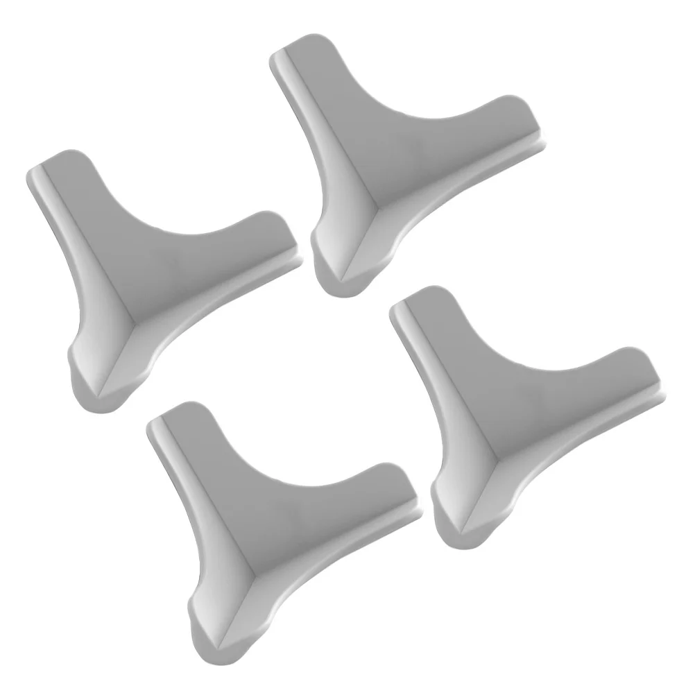 Protections d'angle en Silicone pour la sécurité, 4 pièces, protecteurs de bords de meubles de qualité supérieure, Surface lisse et facile à nettoyer, convient aux tables,