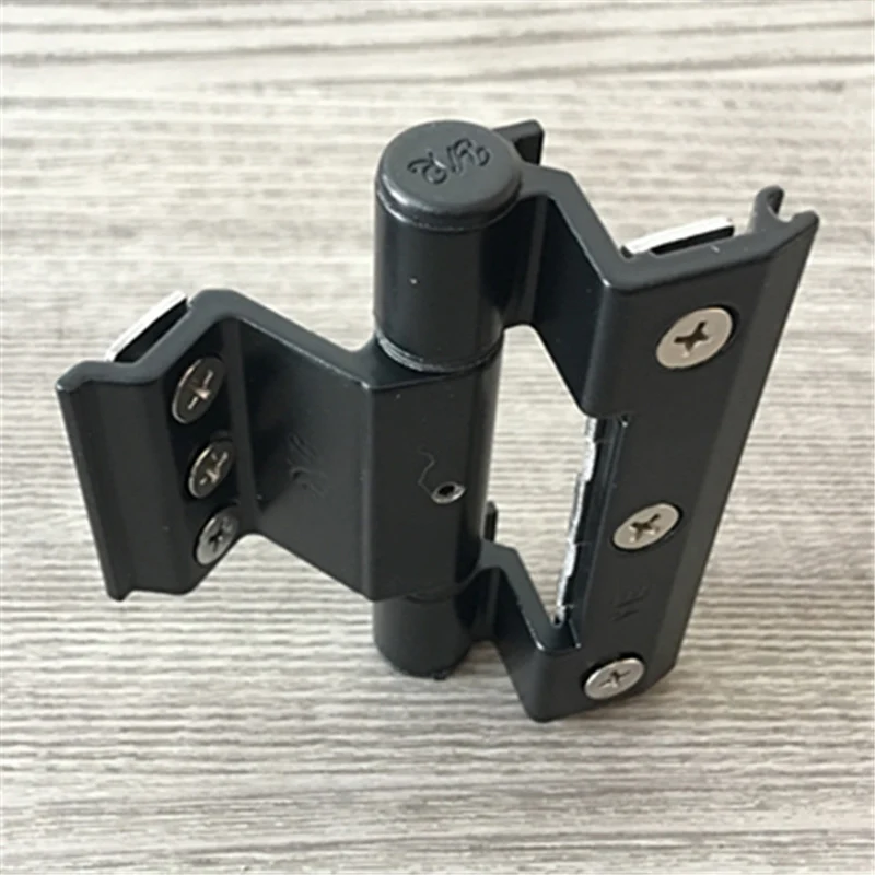 2Pcs Insulated Three-Wing Hinge Bridge for Casement Windows European Standard 20 Slot Steel Mesh Door Window Hardware