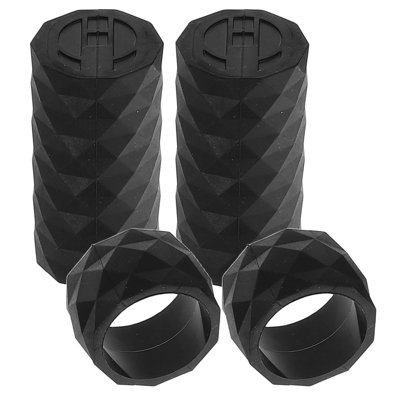 

4 Pcs Handlebar Grip Loops Silicone Fixing Rings Bike Grips Scattered Beads Gel Wrap Antislip Comfortable Longlasting