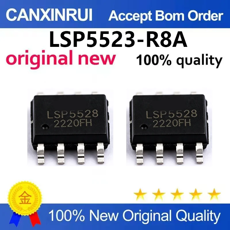 （5pcs-100pcs）Original LSP5523-R8A LSP5523 SOP8 package, brand new original stock management chip IC