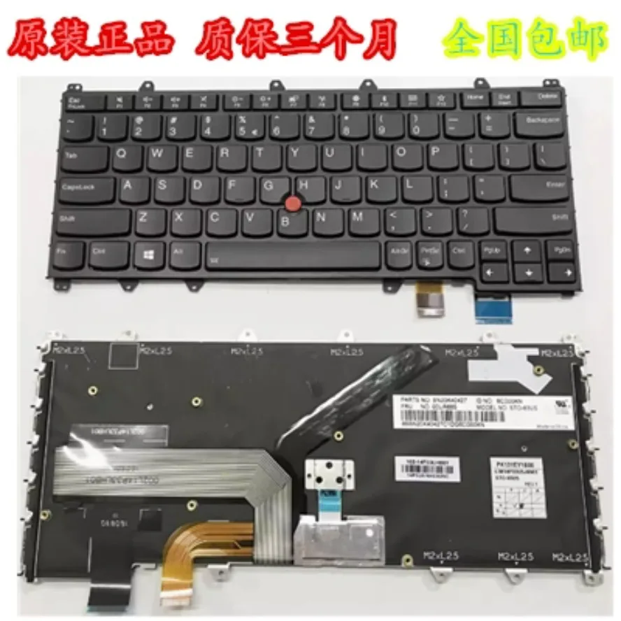 Laptop Replacement Keyboard for Lenovo YOGA 260 260S 370 X380 S1 2nd 3rd 4th Generation
