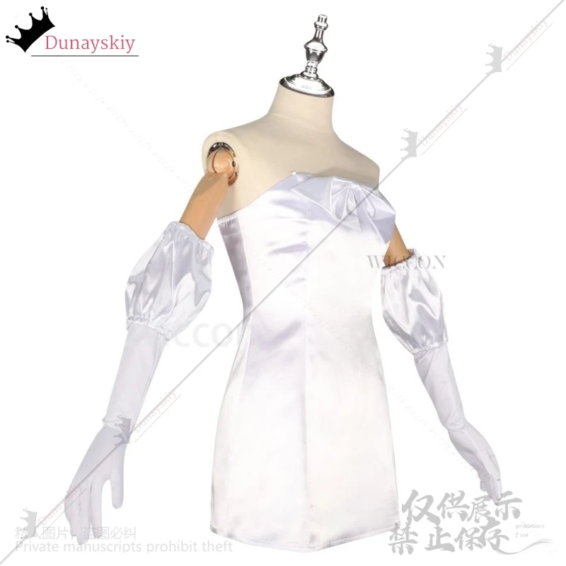 Sua คอสเพลย์สําหรับ Alien Stage Round1 My Clematis เครื่องแต่งกายชุดสีขาว Lolita วิกผมสําหรับหญิงหญิงฮาโลวีนคริสต์มาส Cos ที่กําหนดเอง