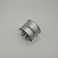 90MM Metal EDF Fan Hardware House for 6S 4068-1750KV In Runner Motor or 4075-1350KV In Runner Motor use RC Airplane