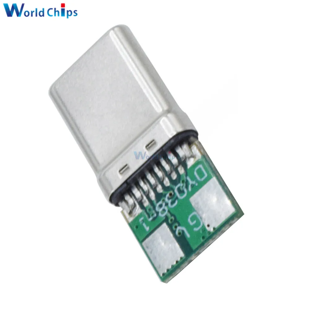 PD/QC Decoy Board Fast Charge 9V 12V 15V 20V Type-C to DC Male Plug ecoy Module DC Trigger USB Cable QC4 Charge Connector