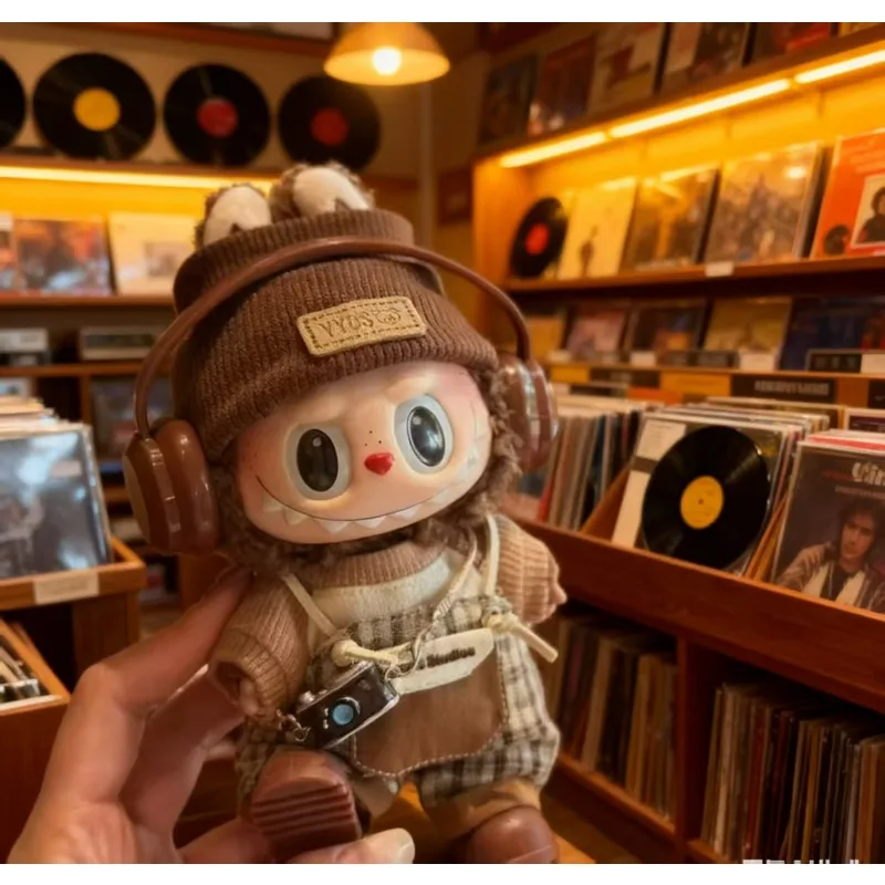 

Raab cloth clothing V1 V2 V3 upscale clothing doll retro brown T-shirt handsome clothing suit doll accessories toys.