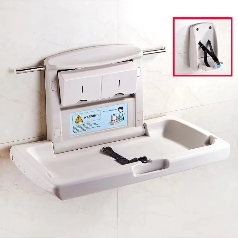 Baby changer diaper table foldable station  wall mounted