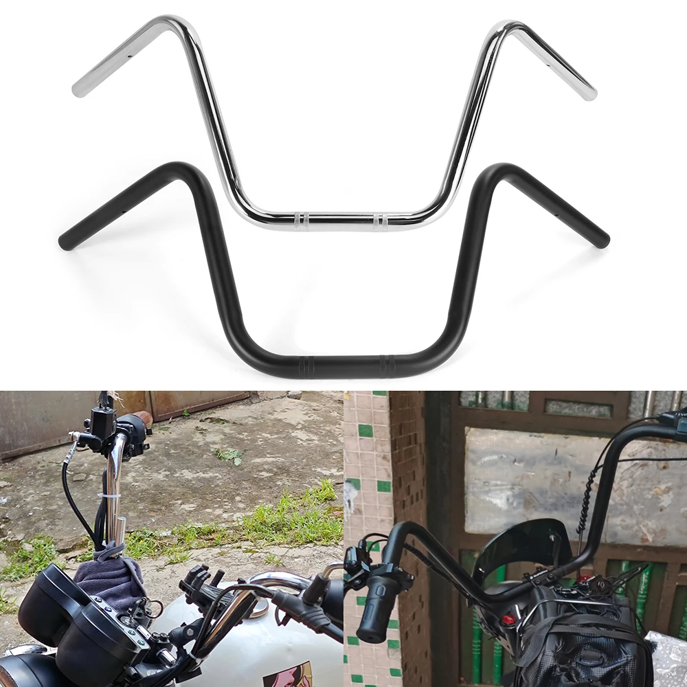 

Motorcycle 1" 25MM Drag Bar Handlebar 22mm 7/8'' Handle Bar Tubes Fit For Harley Davidson Sportster XL883 1200 XL Softail Bobber