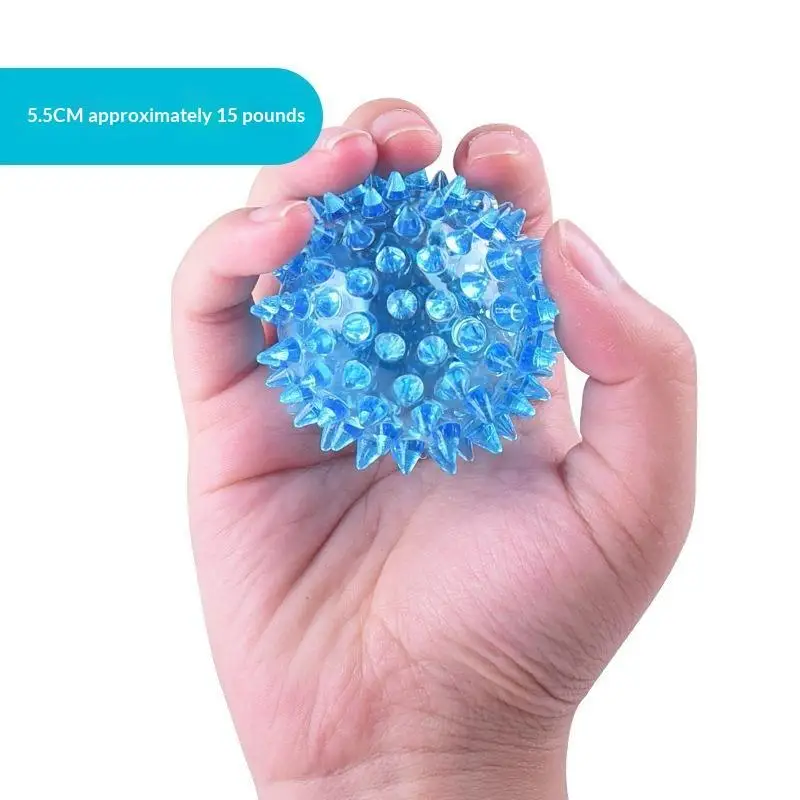 Hand Grip Strengthener Training Ball, Finger Exerciser Hand Massage Workout Tool For Elderly Adults