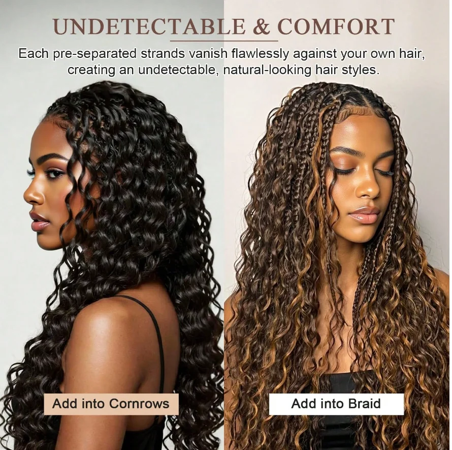 Brown Straight Human Hair Crochet #2 Feather Hair Extensions 100% Remy #4 Human Hair Extension Feather Crochet Hair HairUGo