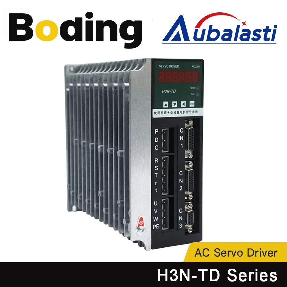 Aubalasti H3N-TD-30 AC Servo Motor Driver 3000RPM 220V 1KW 1.5KW for Industrial Control Application