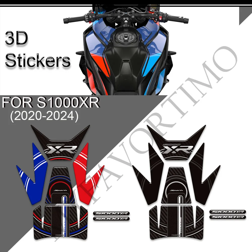 

For BMW S1000XR S 1000 XR S1000 M1000 M1000XR Motorcycle Protector Tank Knee Pad Grips Gas Fuel Oil Stickers Decals 2020-2024